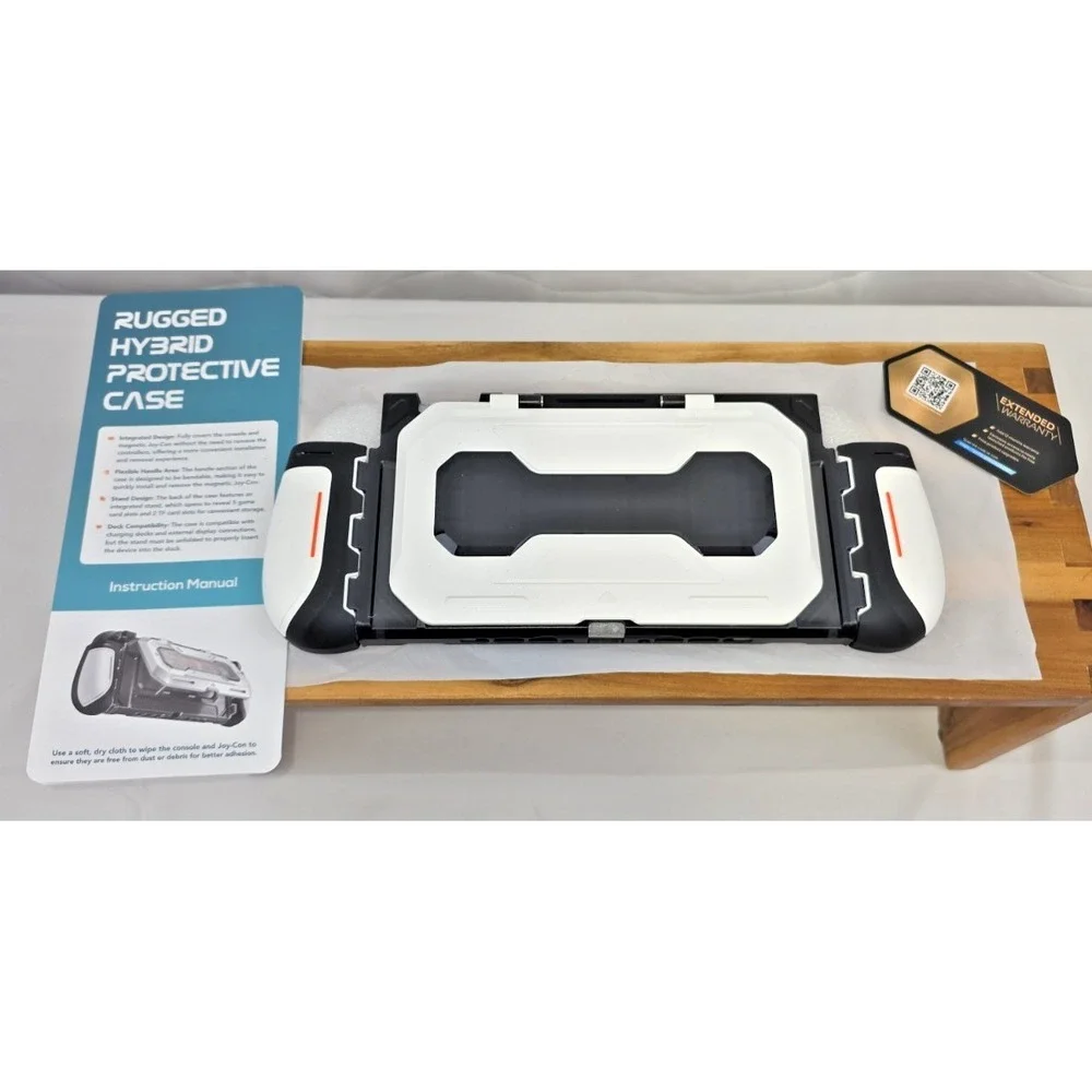 Titan MBA Case for Nintendo Switch 2025 Rugged Protective Case White NEW IN BOX!
